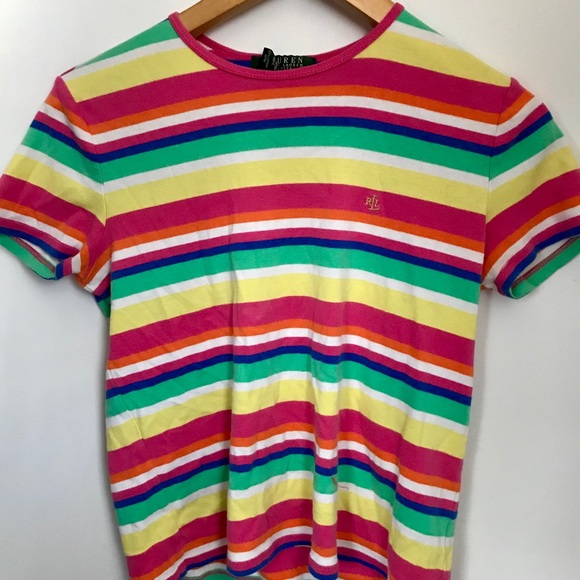 Ralph Lauren Rainbow Tee - Picture 2 of 3